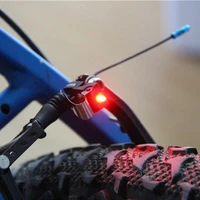 bicycle bike cycling nano brake led light mini travel w cr1025 battery wb12 red led lights safe warning for vc calipers road