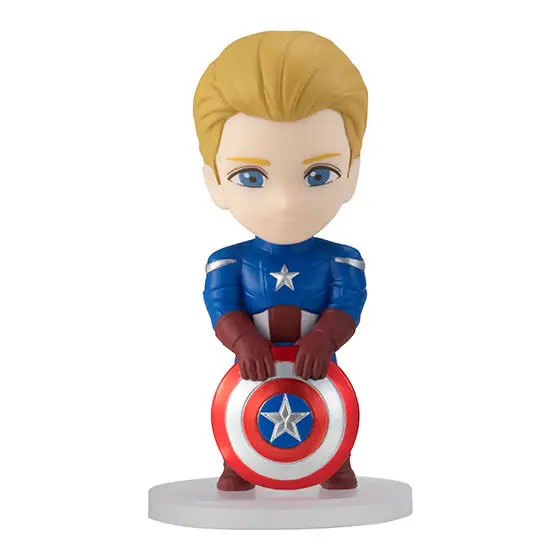 Фигурка Bandai из оригинальных комиксов Marvel гасяпон игрушки Капитан Америка Черная