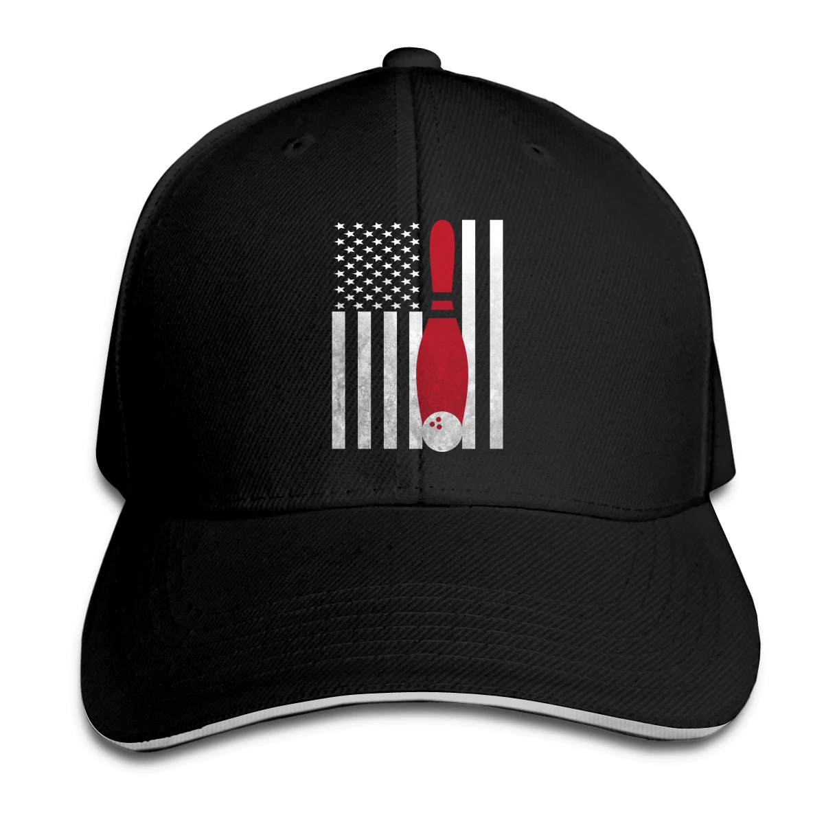 

Bowling Bowler Hat Baseball Cap for Men Women Fashion Adjustable Sun Hat