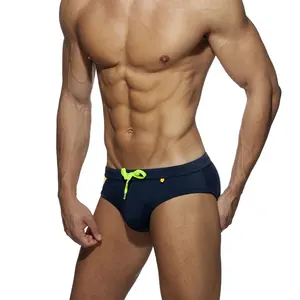 Шорты для плавания UXH мужские с подкладкой, брендовые плавки, пикантные дышащие шорты для серфинга, пляжа, пуш-ап, контрастных цветов