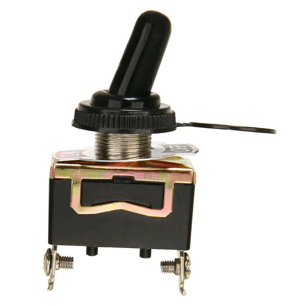 

5Pcs Car Car Boat Rocker Toggle Switch 2Pin 15A 250V SPST ON/OFF Rocker Switches With Waterproof Boot Spst For Dropshipping