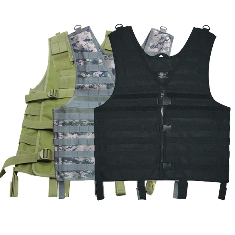 Охотничий легкий тактический жилет с системой Молле боевой штурмовой военный