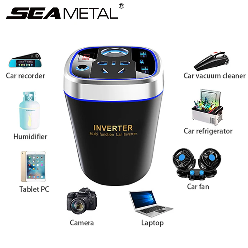 Инвертор 12 В 220 автомобильный модифицированный синусоидальный инвертор для