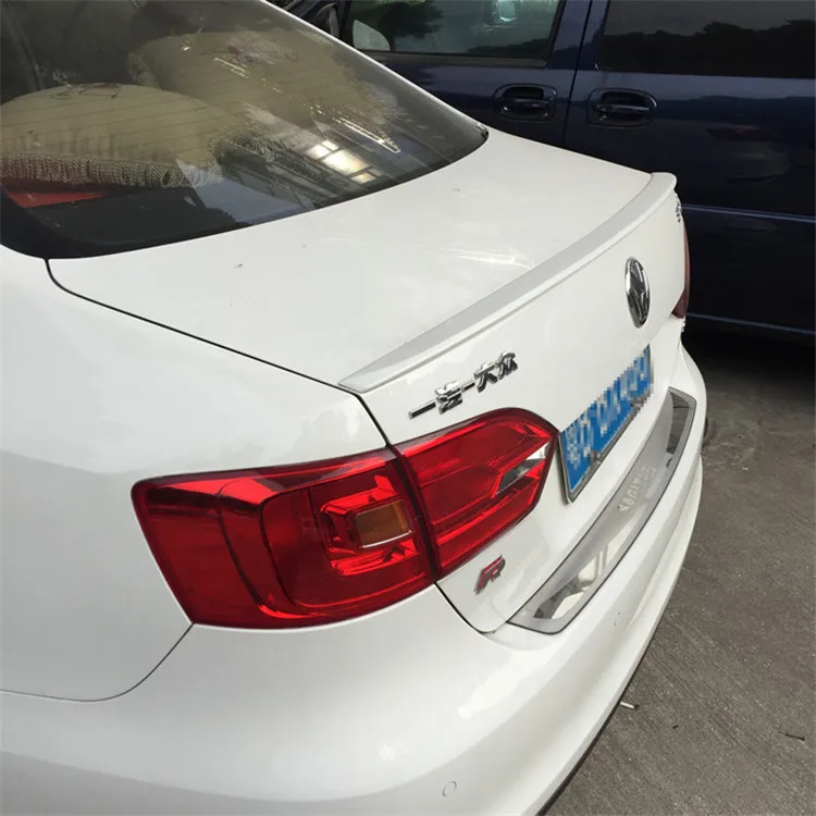 For Volkswagen Sagitar Spoiler 2012-2014 Jetta High Quality ABS Material Car Rear Wing Primer Color | Автомобили и мотоциклы