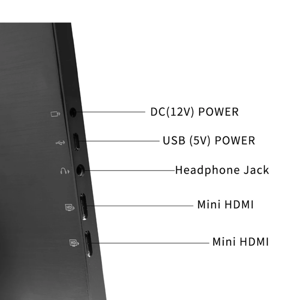 저렴한 15.6 인치 휴대용 모니터 FHD 1080P IPS 스크린 게이밍 모니터 스위치, 라즈베리 파이 PS4 Xbox