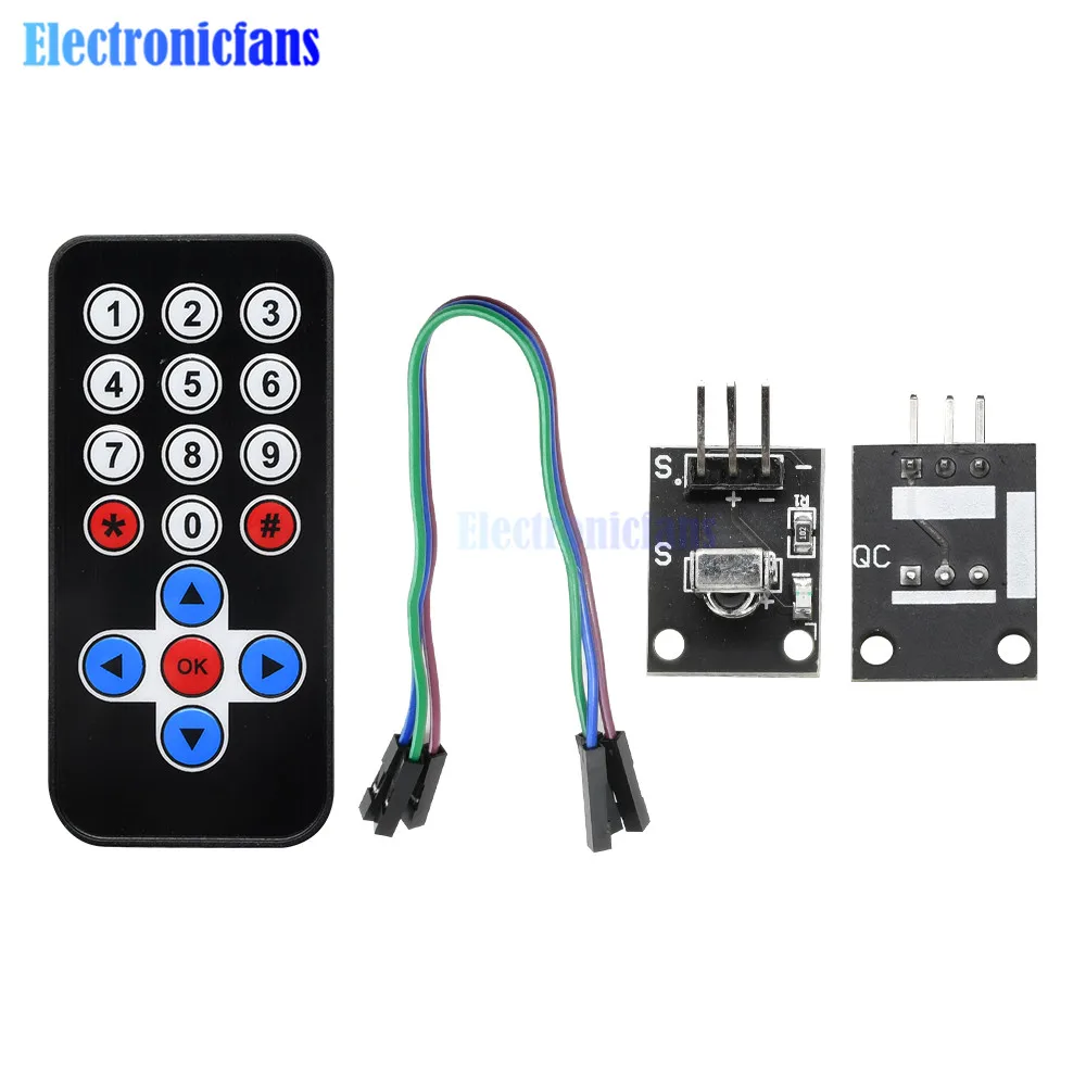 Инфракрасный пульт дистанционного управления ИК приемник модуль DIY Kit HX1838 для