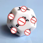 Взрослые игры 12-сторонняя любовная осанка секс-парные кости БДСМ эротическая любовная осанка кубики для секса игрушка для пар влюбленные взрослые