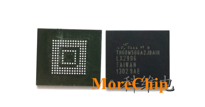 THGBM5G6A2JBAIR eMMC BGA153 ремонт телефонов NAND флэш-память IC чип припаянный шар 2 шт./лот |
