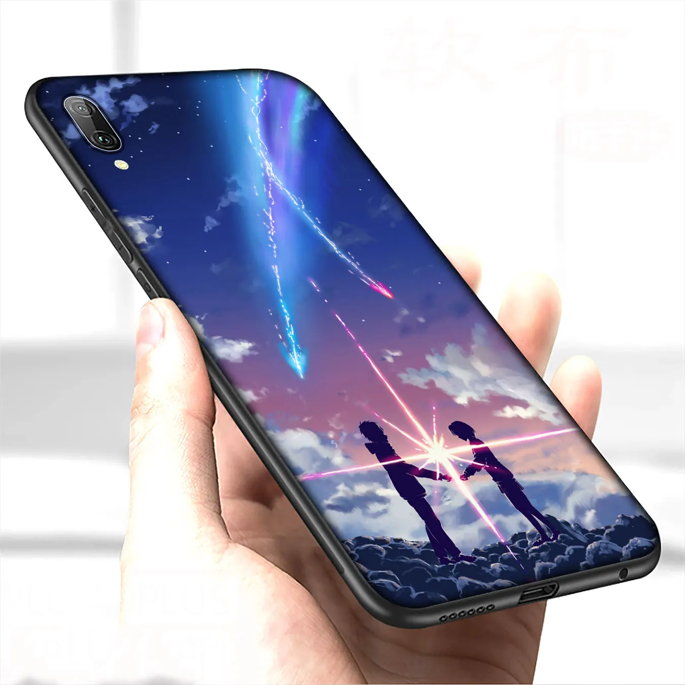 Мягкий силиконовый чехол IYICAO с вашим именем аниме для Huawei Y9 Y7 Y6 Prime 2019 Honor 20 10 9 9X 8C 8X