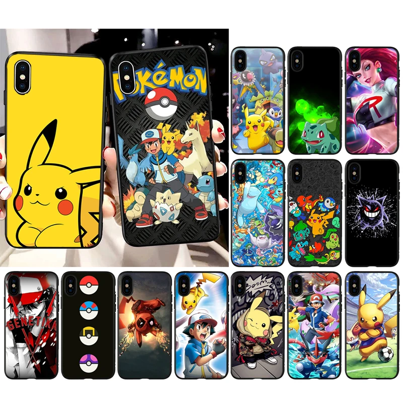 Чехол для телефона Japan F Pokemon S ocket Monster huawei P 8 9 lite pro P10 P20 P30lite Pro P9 plus smart 2019|Бамперы| |