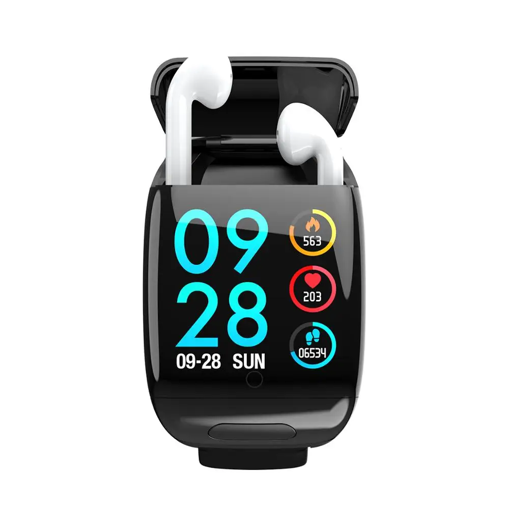 

A smart watch with stylish headphones G36