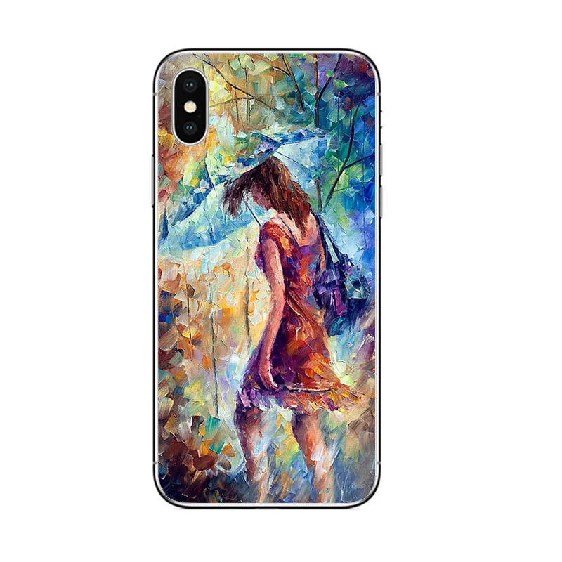 Van Gogh MONA LISA DAVID Phone Case Art Paint Pattern Print TPU Silicone for iphone 8 7 6 PLUS 5 X XR XS MAX 6S 5S SE Cover | Мобильные