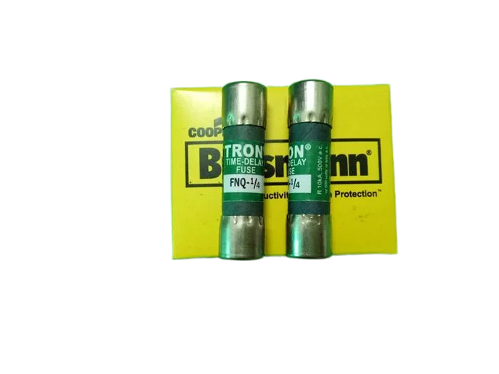 

10PCS FNQ1/4 time delay fuse TRON ceramic 10 x38 BUSSMANN authentic 250 ma 500 v