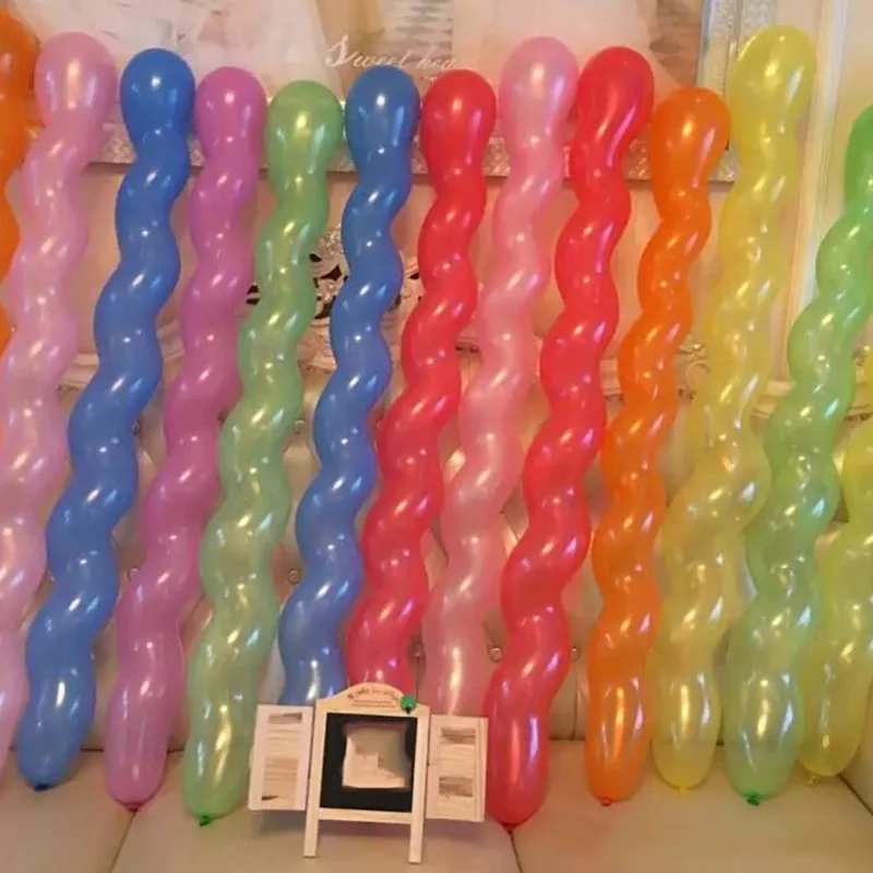 Большой длинный твист гигантские спиральные надувные шарики Волшебные