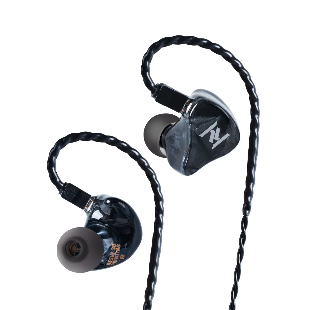 AK Yinyoo ASH 1DD+ 1BA гибридные наушники в ухо HIFI бас наушники вкладыши головной разъем DJ гарнитура заменен кабель Yinyoo V2 D2B4 топаз