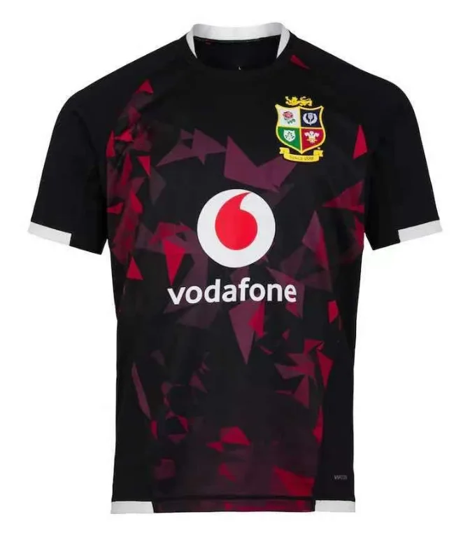 

2021 British&Irish Lions Rugby Jersey black training Sport Shirt S-5XL