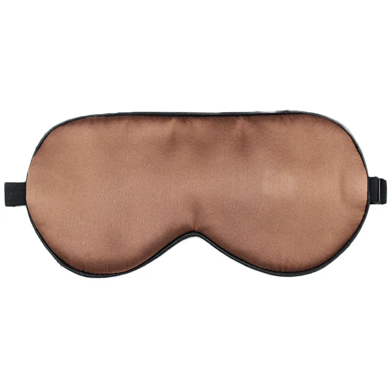 SISISILK Silk Eye Sleep Mask Pure 100% Women Men With Black Trimming Rosy Pink Luxury Sleeping | Дом и сад