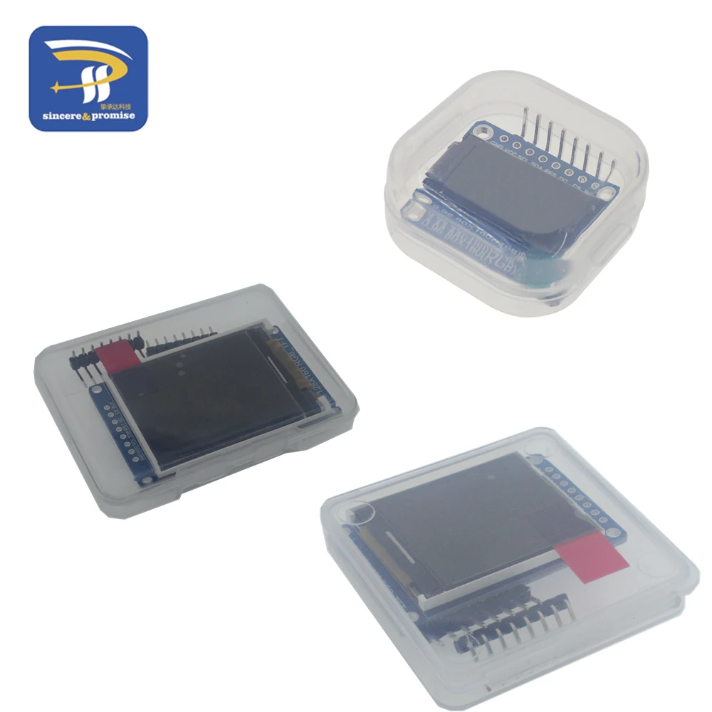 TFT-дисплей 0 96 1 3 44 8 дюймов IPS 7P SPI HD 65K полноцветный ЖК-модуль ST7735 / ST7789 Привод IC 80*160