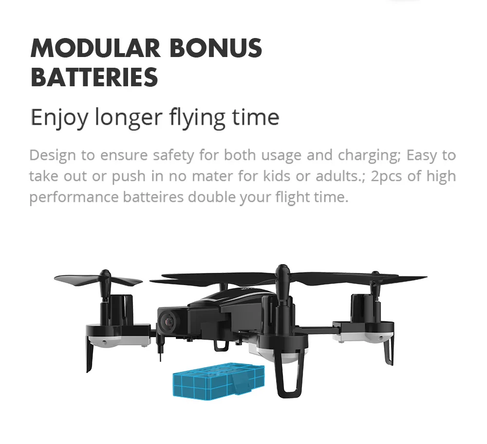 Holy Stone HS230 RC дроны гоночные FPV 5,8G Wifi Дрон с 2MP 720P HD 120 широкоугольная камера с ЖК-экраном 40 км/ч скоростной Квадрокоптер
