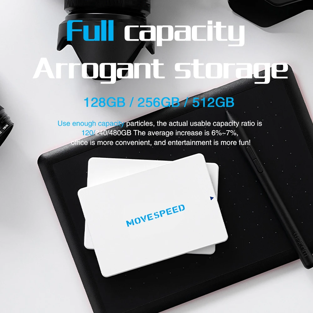 MLLSE MOVESPEED SATA III Ssd диск 256 ГБ Hdd 3D NAND флэш накопитель 2 5 дюйма Внутренние
