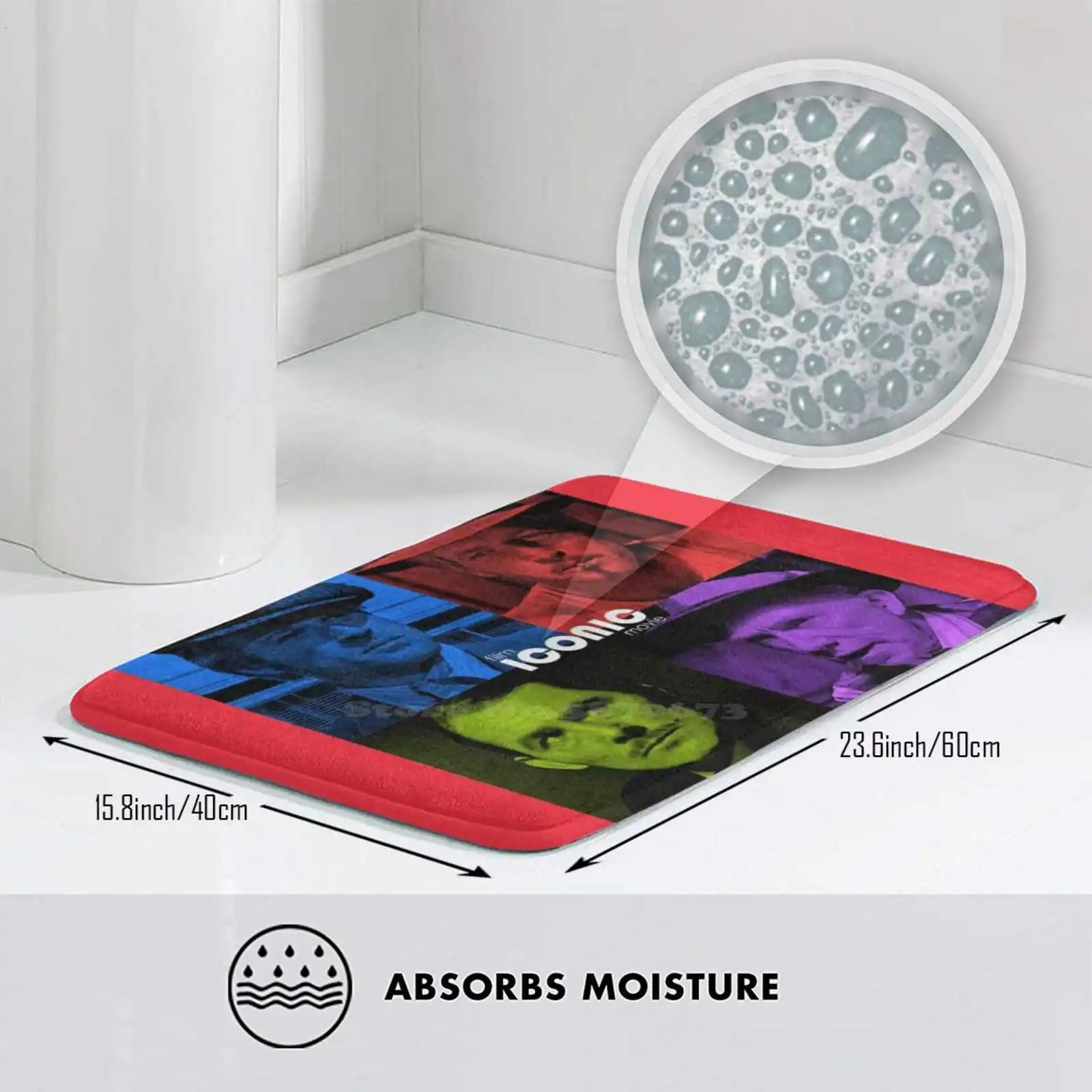 Пленка легендарный фильм-The Sting - Quadra цветной мягкий домашний Противоскользящий