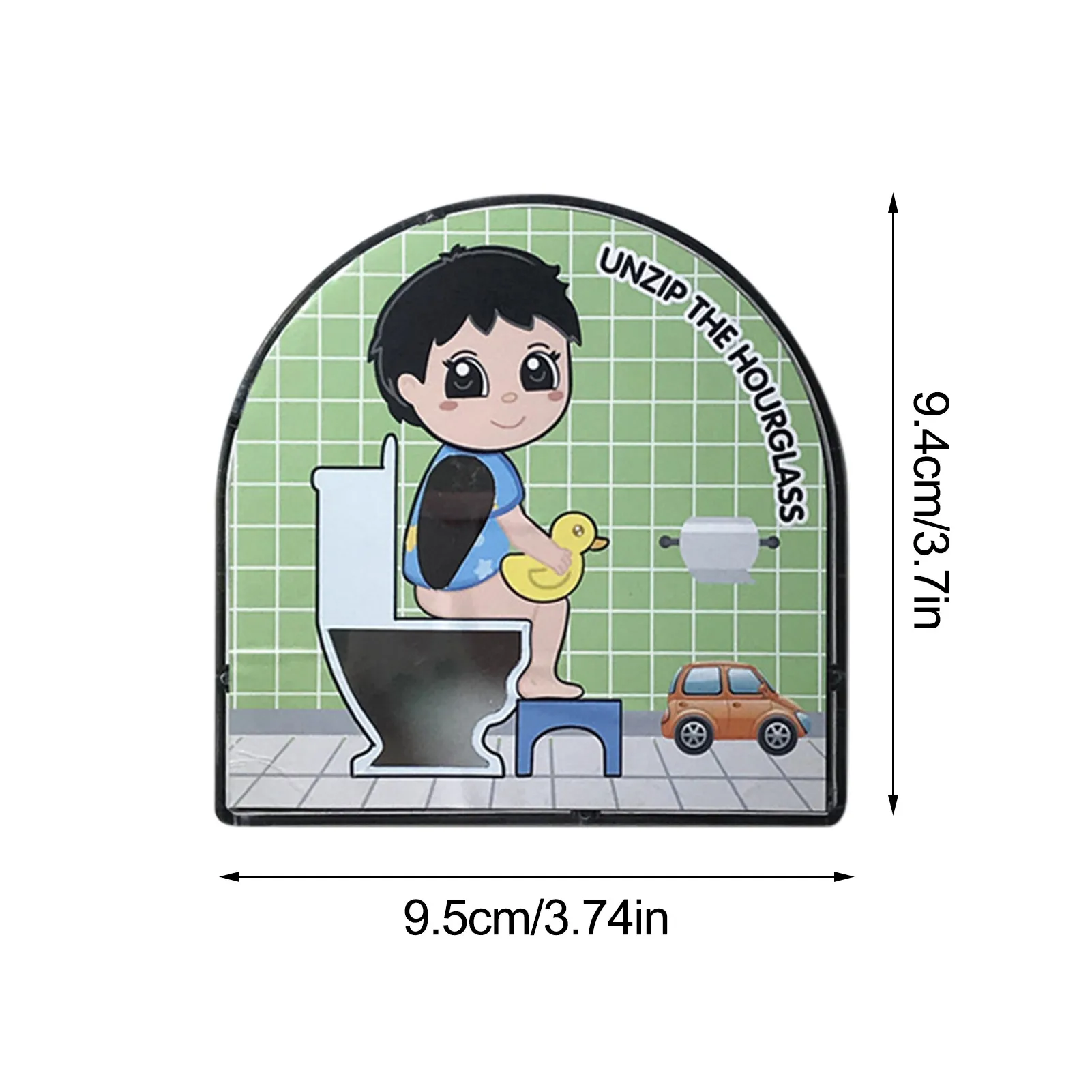 

Hourglass Timer Novel Funny Distribute Bathroom Time Evenly Timer Boy/girl Time Management Hourglass Timer
