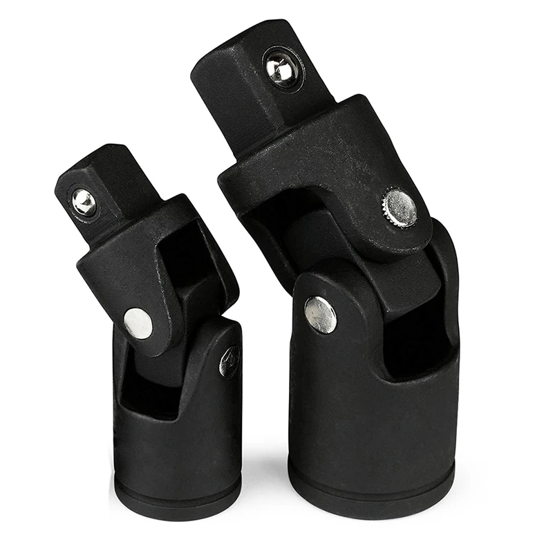 Swivel Joint Impact Socket Set | 3Pc 1/4 Inch 3/8 1/2 Drive Universal Carbon Steel Wrench Автомобили и мотоциклы