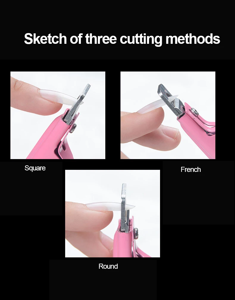 

1pcs False Nail Clipper Manicure Clamp Clippers Special Type U-shaped Cut False Manicure Tools Cut Clipper Nail Manicure Tools