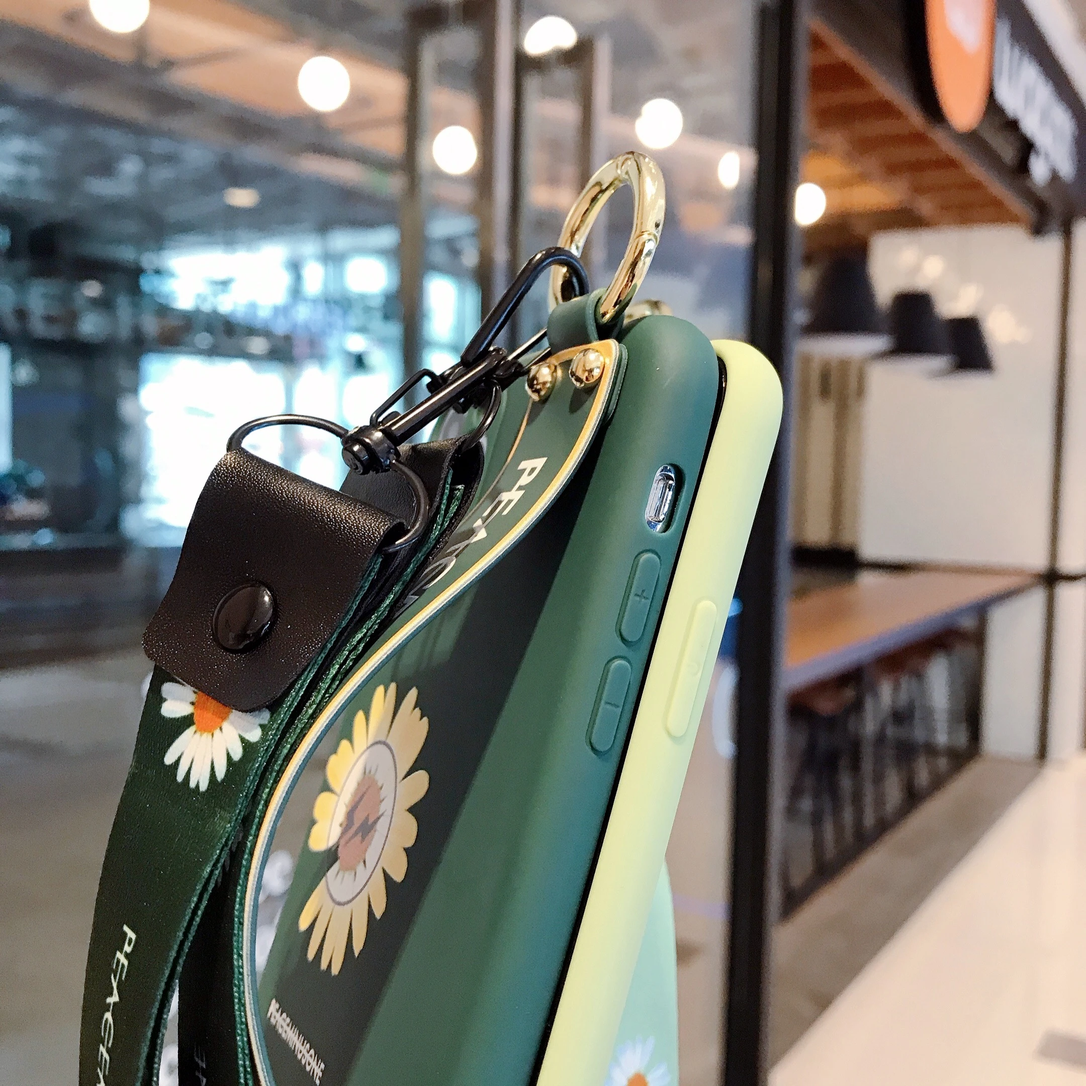 

Lightning daisy for iPhone 7 plus 8 Pro XR xs xs case RLC silicone case case case