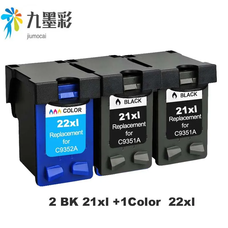 2x21xl 22xl Совместимый картридж с чернилами Замена для hp 21 22 hp21 hp22 21XL 22XL с чернилами hp Deskjet F2180 F2280 F4180 F380 380 D2300 F2200 принтер - Цвет: 2x21xl 22xl