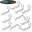 1000 шт RC зажимы для тела 90 градусов Угловые булавки для 110 Масштаб дистанционного управления Запчасти для автомобиля