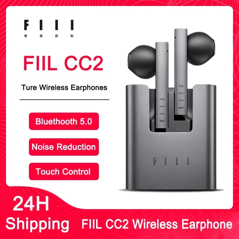 Беспроводные наушники FIIL CC2 Bluetooth 5 2 ENC шумоподавляющие спортивные TWS игровая