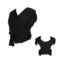 y55b baby sling carrier wrap front holding x shaped strap hands free carrying belt