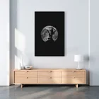 Картина для украшения дома тетрадь смерти, настенное искусство, HD печать, современный плакат, холст Куадрос, модульная анимационная картина для подарка