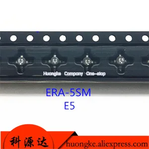 10-50PCS/LOT ERA-5 ERA-5SM ERA-5SM+ silk screen E5 SOT-86 cross RF microwave high frequency tube
