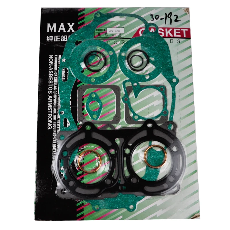 Комплект прокладок для мотоциклетных чехлов цилиндрических двигателя Yamaha ATV YFZ350