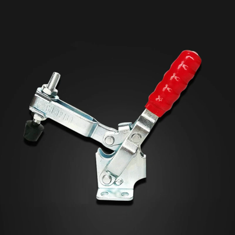 

4pcs GH-12130 227KG Horizontal Toggle Clamp Quick-Release Tools Clamps Set Vertical Toggle Clamp Heavy Duty Tool Accessory