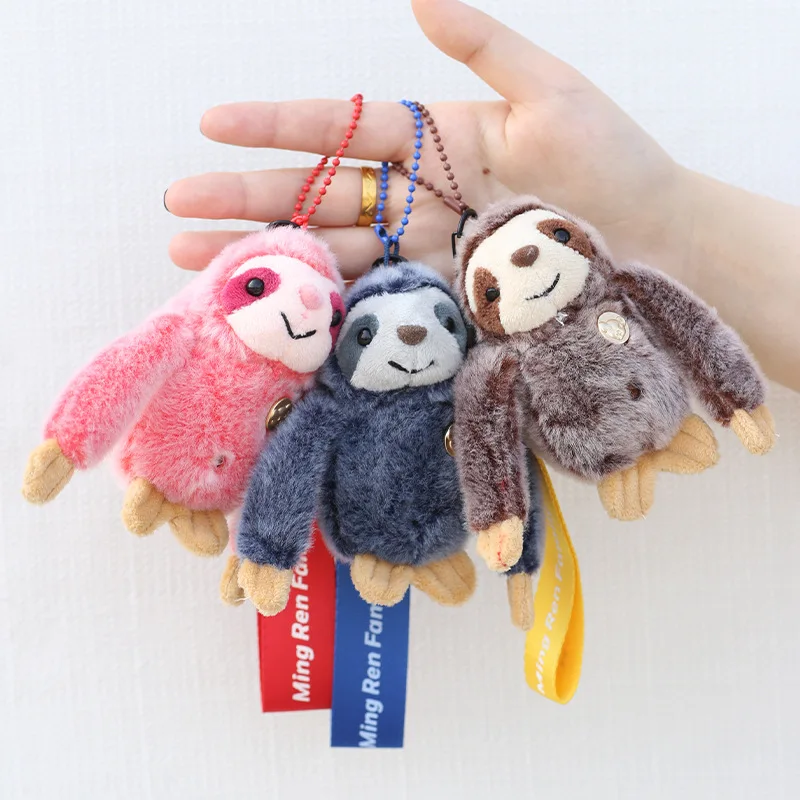 Модный изысканный брелок с подвеской новый креативный мягкий хомяк Сова ежик