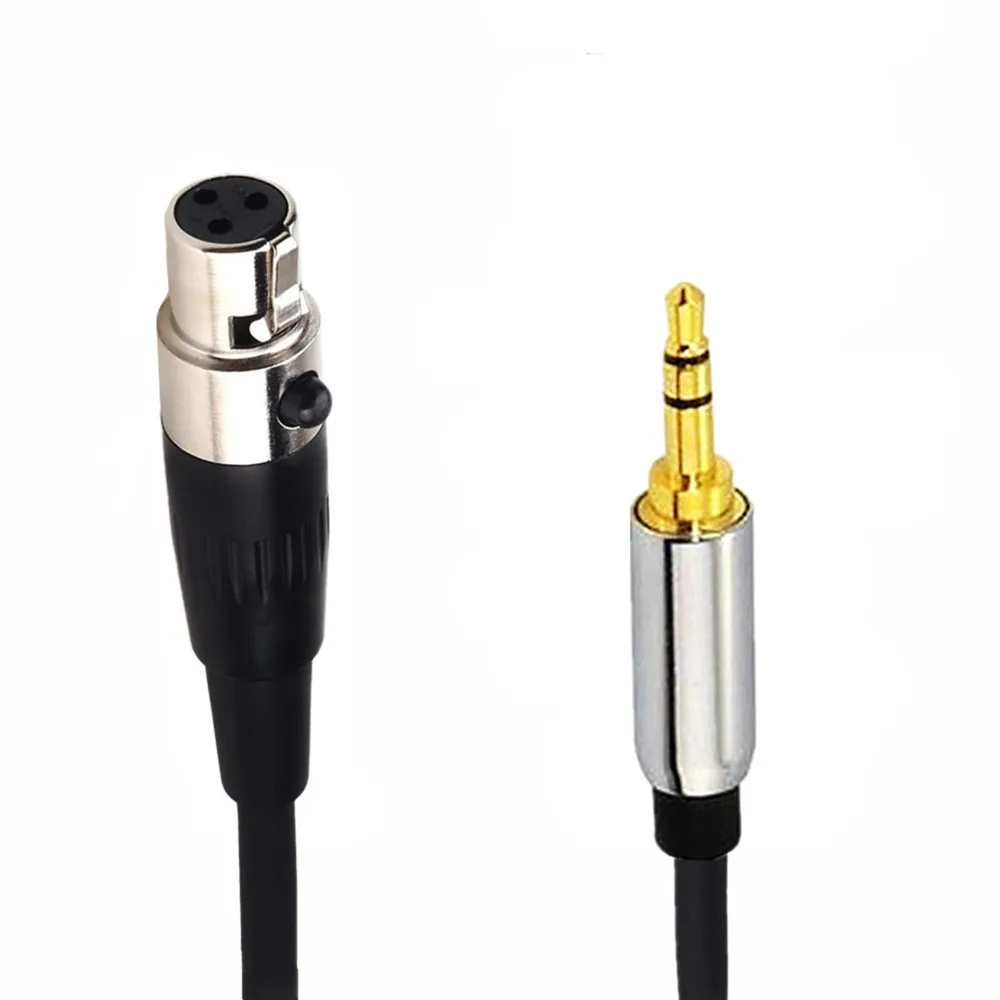 3 5 мм стерео аудио разъем для мини XLR Женский кабель 1/8 дюйма TRS to 3-pin Mini аудиокабель