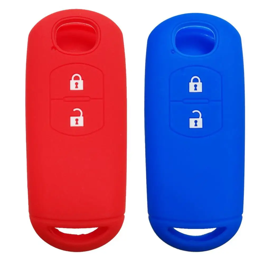 Силиконовый Брелок чехол кожи куртка удаленный БЕСКЛЮЧЕВОЙ ввод протектор для