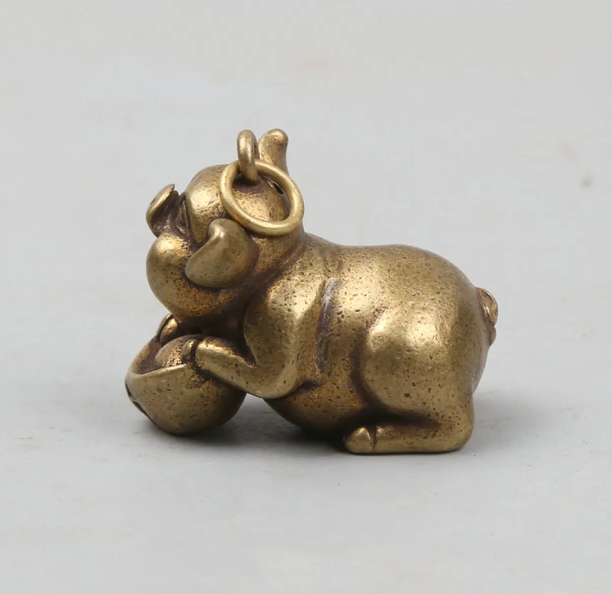 31 мм/1 2 &quotКоллекция Curio редкая китайская маленькая бронзовая Изысканная Милая