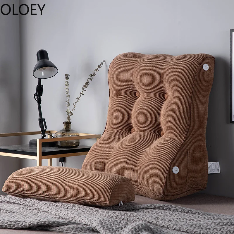 Bedside Cushion Headboard Triangle Sofa Bag Bed Pillow Large Chair Cushions Backrest Pad Seat Home Decor | Дом и сад