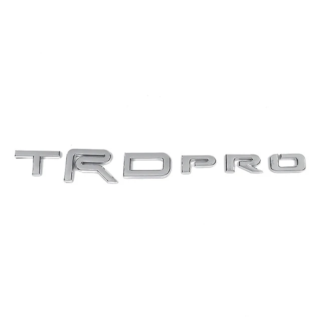 G 1 PC Автомобильные эмблемы MOPAI для Toyota ABS, эмблема TRD, наклейки на значок, Стайлинг для Toyota 4Runner для Toyota TUNDRA, автомобильные аксессуары - Цвет: G 1 PC