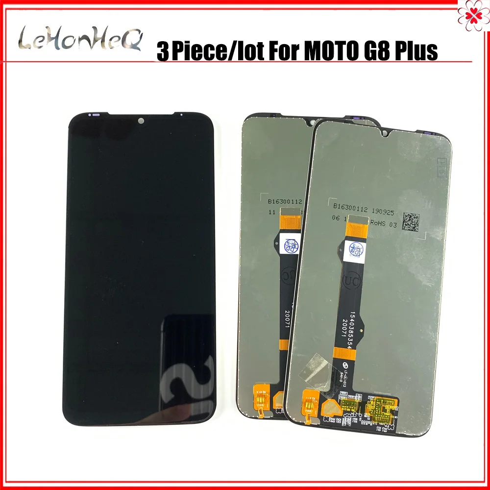 

3 Piece/lot Original LCD Display For MOTO G8 Plus XT2019 LCD Display touch screen digitizer assembly replacement