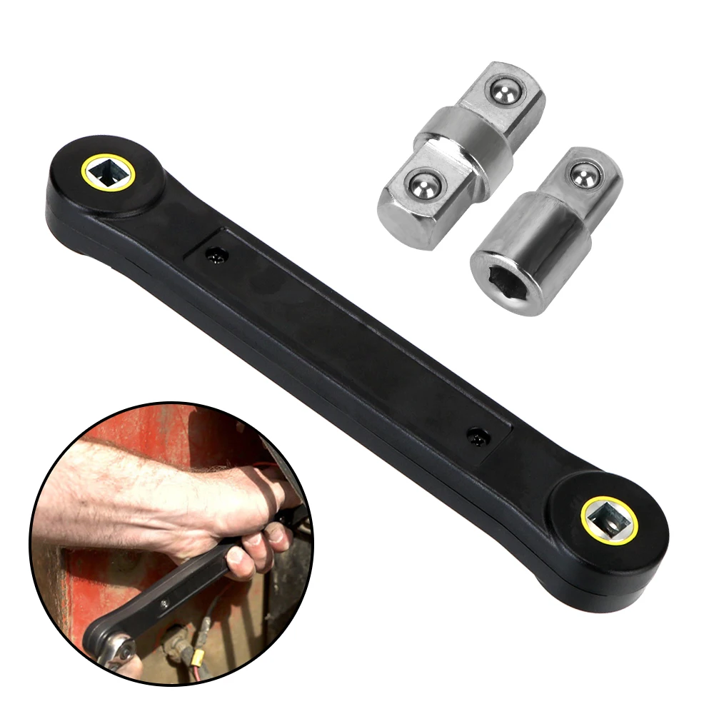 

Универсальный Удлинительный ключ, регулируемый гаечный ключ, автомобильные инструменты, Трещоточный ключ для автомобиля, транспортного ср...