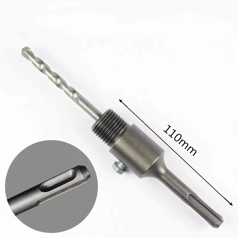 Round handle 30-160 мм SDS Бетон цемент камень стены отверстие пилы - Цвет: Round handle