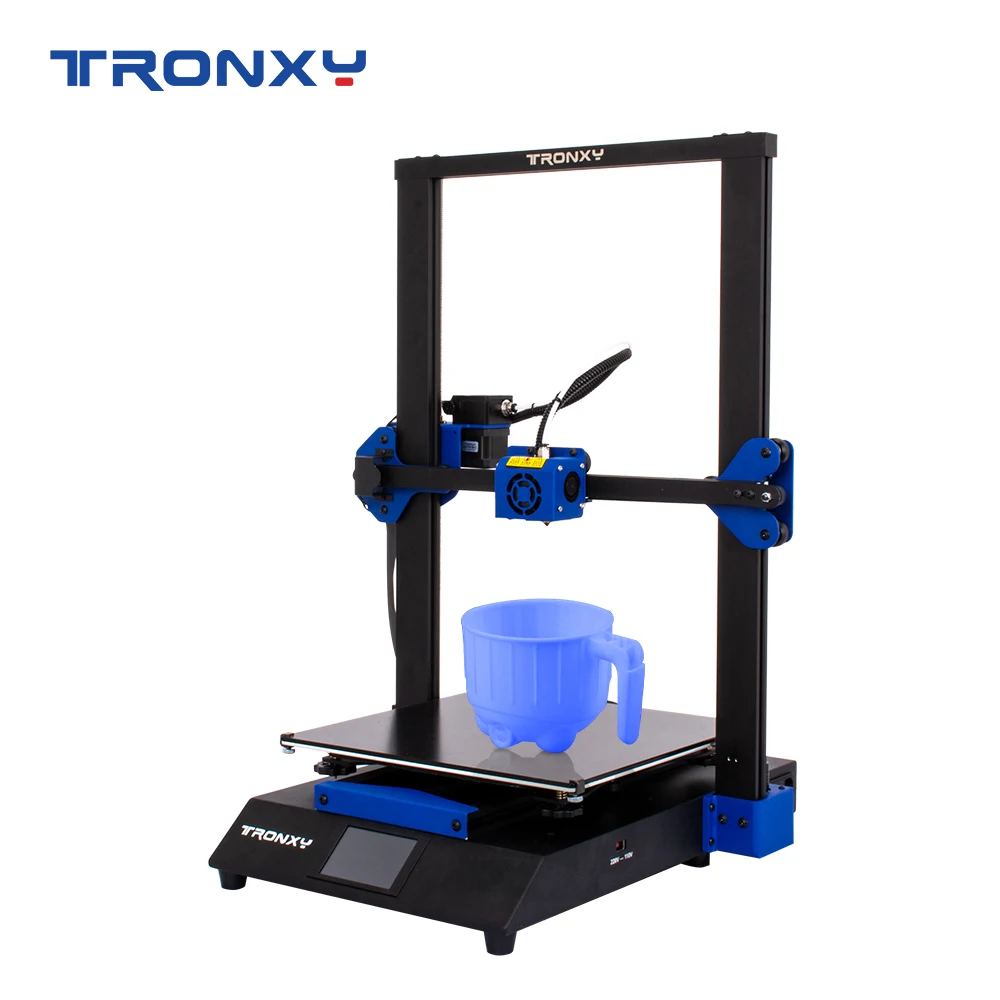 Tronxy XY 3 Pro рабочего 3D принтеры комплект быстрый монтаж 300*300*400 мм печати Размеры с 5