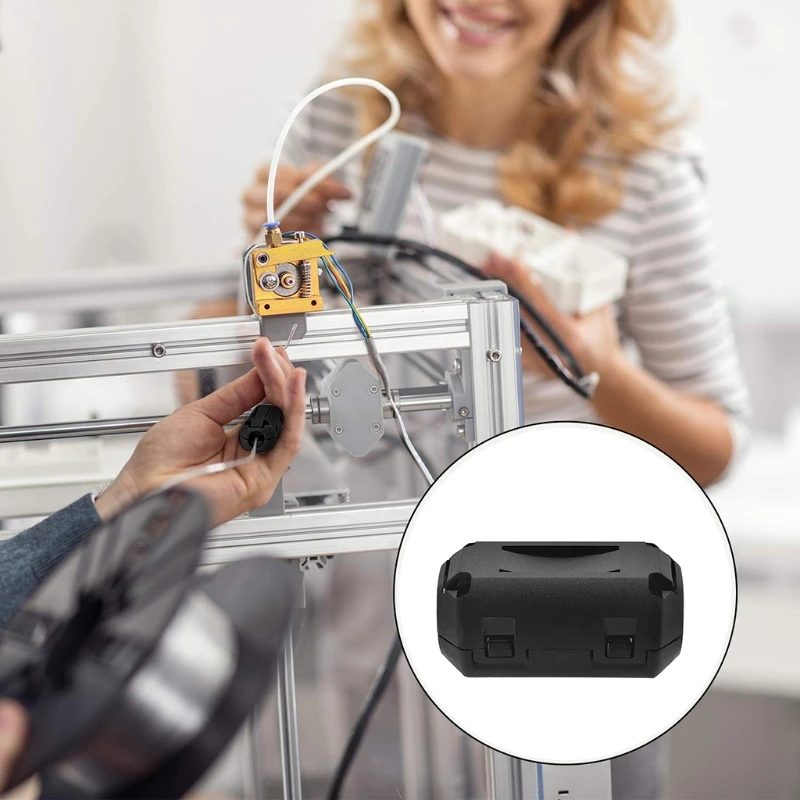 

3D Printer 1.75 Filament Filters Cleaner Blocks Wiped Off Dust Hair Debris Stable Material Reasonable Design Wide Apply