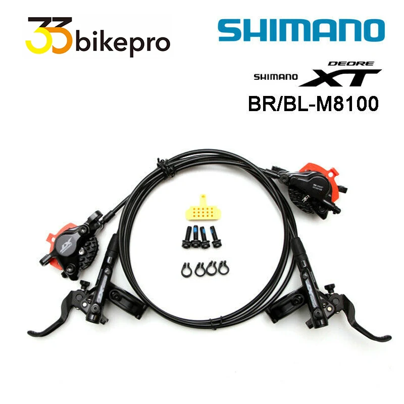 2019 Новинка shimano xt M8100 slx M7100 deore тормозные горные велосипеды Hidraulic дисковые тормоза