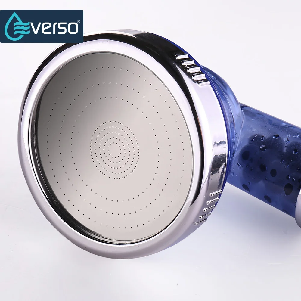 EVERSO 3 файла Ручной душ ручная душевая головка водосберегающая водопада|handheld shower